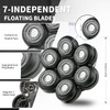 7 Blade Magnetic Head Compatible with Freebird Wyklaus, Black, 1