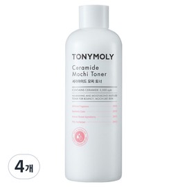 Tony Moly Wonder Ceramide Mochi Toner, 500ml, 4 pcs / 토니모리 원더 세라마이드 모찌 토너, 500ml, 4개