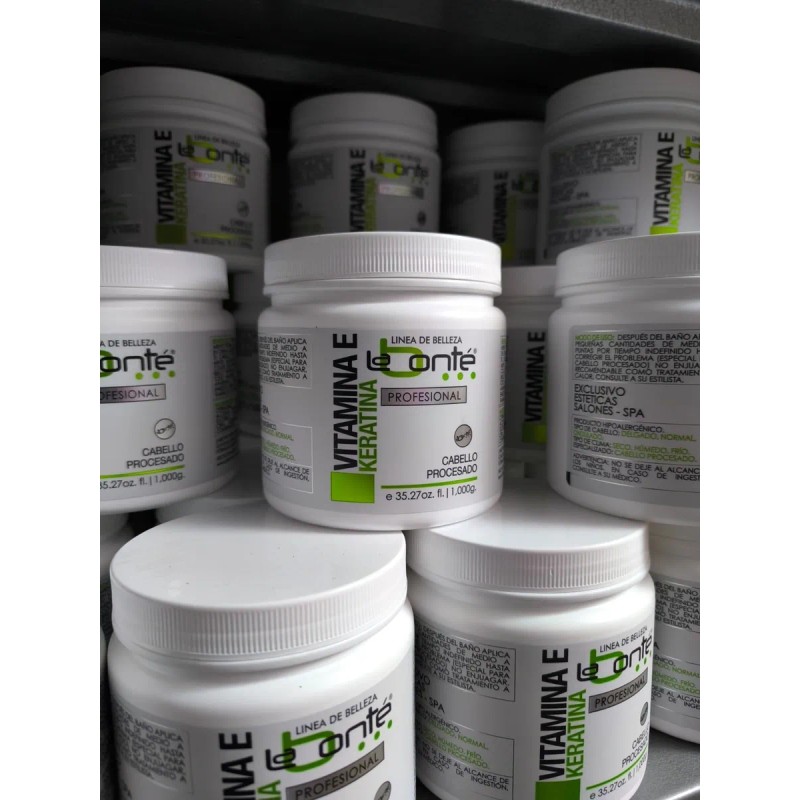 Kit Vitamina E Keratina Shampoo + Vitamina La Bonte
