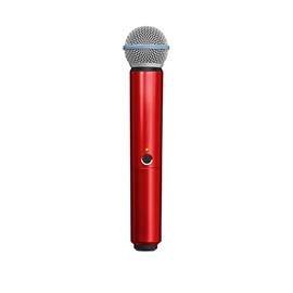 Shure WA713-RED Colored Handle Only for BLX2/SM58 and BLX2/BETA58A Wireless Transmitters (Red)