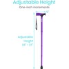 Vive Folding Cane - Foldable Walking Cane for Men, Women