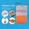 White Magic Microfibre Dish Drying Mat, Tangerine