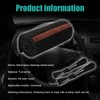 Dickno Car Steering Wheel Cover, Anti-Slip Auto Stitch on Wrap