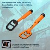 Unbranded Handy orange Metal Detector: Portable, Accurate, Standout Design