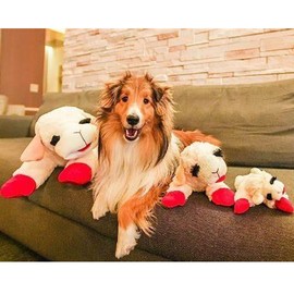 Lamb Chop Classic TV Puppet Character Dog Toy Soft Plush Squeaker Choose Size (Jumbo - 24")