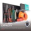 Slatwall Panel Garage Slat Wall Storage Systems, PVC Slat Wall