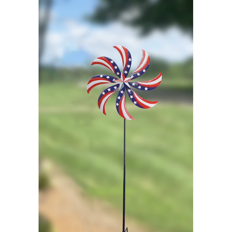 Red Carpet Studios 34702 Spinner Stake, Patriotic