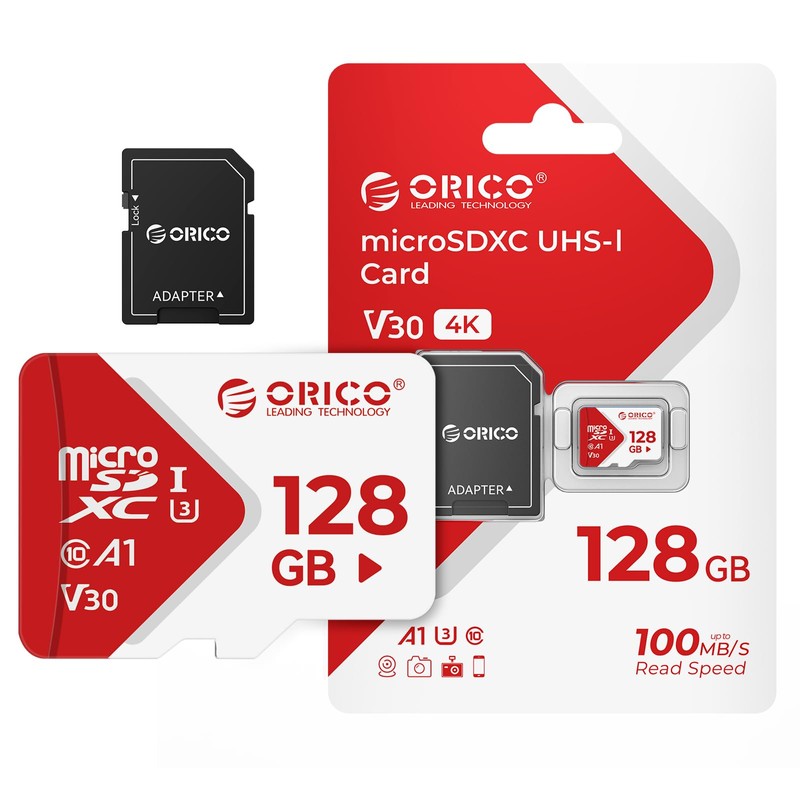ORICO 128GB SDXC TF Card - UHS-I U3 Class 10