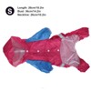 Pet Raincoat Waterproof Dog Coat Jacket with Reflective Strip Breathable