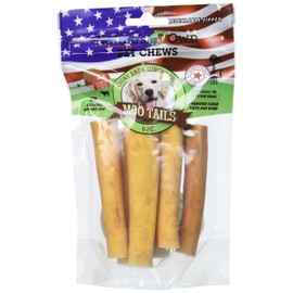 Best Buy Bones Nature's Own Moo Tails Pet Chews (1 Pack) 6 pieces , One Size