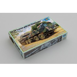 Trumpeter 07196 1:72 Slt-56 Tractor with 56t Semi Trailer