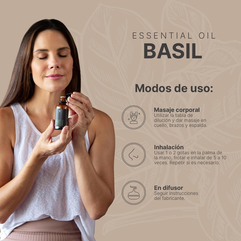 Aceite Esencial con Ingredientes Puros y Naturales, Aromalogía de 50