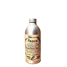 Peace Aromatherapy Body and Room Mist Spray - Lavender, Lime, Peppermint & Vanilla - 100% Pure Essential Oils, Vegan, Organic, Biodegradable, Non GMO, Cruelty Free (8 oz / 236.6 ml Refill)