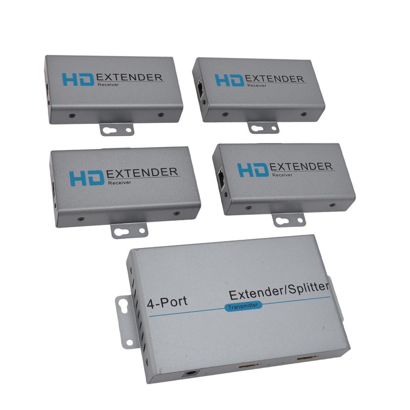HD Multimedia Interface Extender Splitter 1x4 1080P 60Hz Extending 164ft
