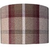 Mulberry Balmoral Tartan Check Lampshade (30 cm Diameter x 21
