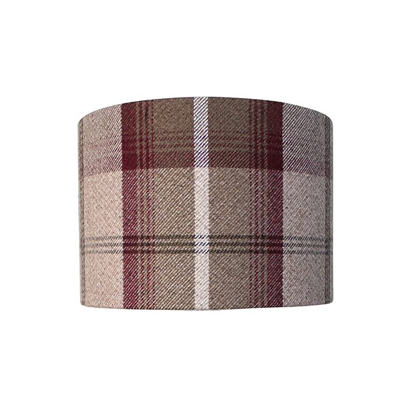Mulberry Balmoral Tartan Check Lampshade (30 cm Diameter x 21