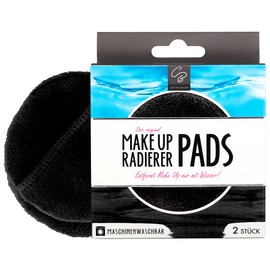 The original make-up eraser, microfibre make-up cloth (pad, 2 pieces, black)