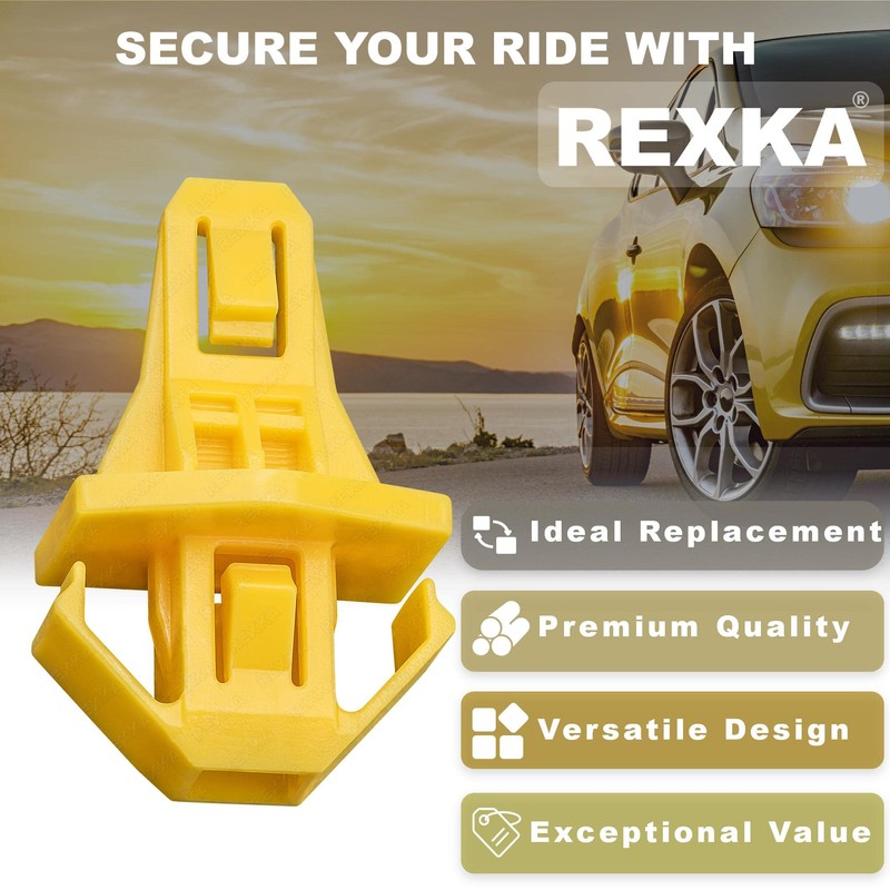 Rexka 20pcs Bumper Moulding Clip for Honda 91578-T0A-003 CR-V 2012-