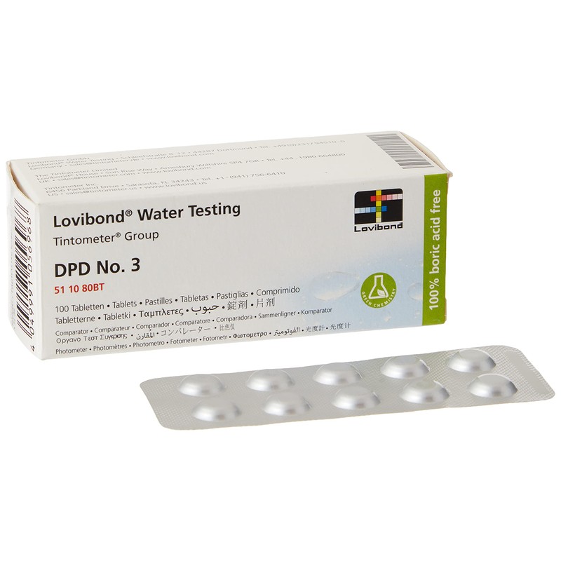 DPD No 3 Total Chlorine Tablets Box of 100