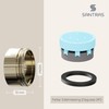 SANTRAS® M24 x 1 Aerator for Any Standard Tap with