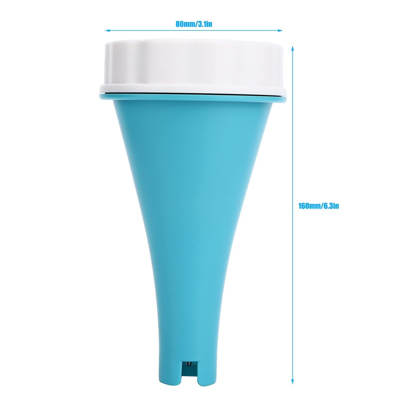 Digital Water Tester, Water Tester, 6-in-1 PH-EC-TDS-ORP-Temp Residual Chlorine Water