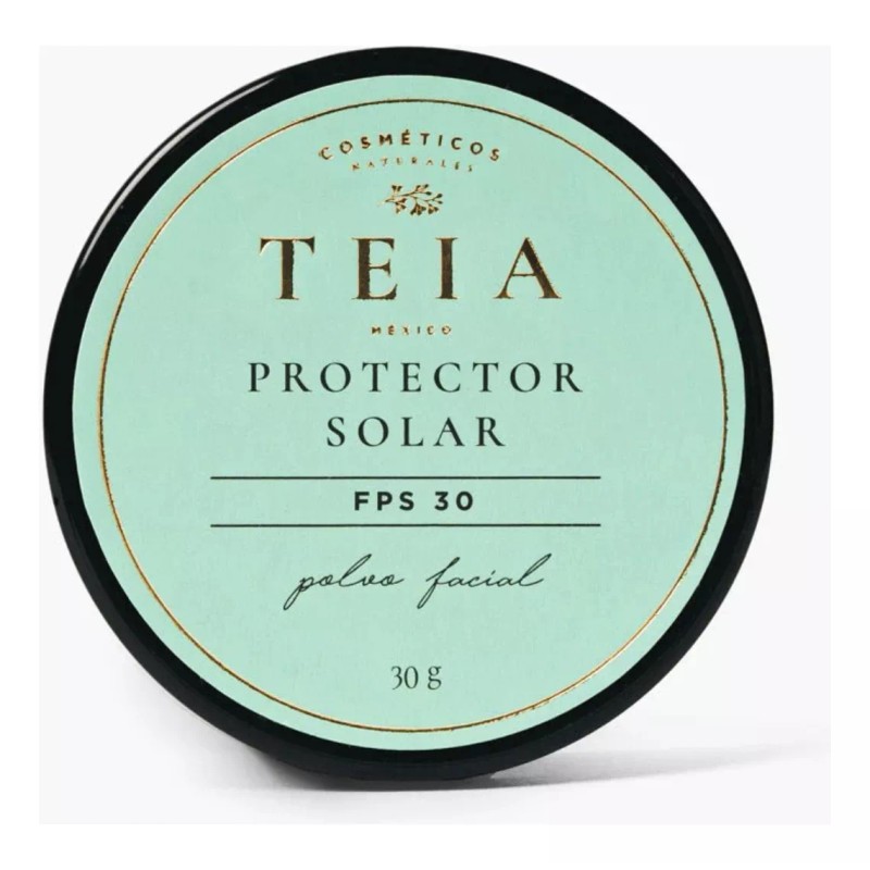 TEIA Cosméticos Naturales Bloqueador Facial En Polvo Spf 30 Teia
