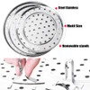 Round Stainless Steel Steamer Rack 7.6" 8.5" 9.33" 10.23" Inch