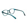 Round Thin Keyhole Horn Rim Plastic Reading Glasses