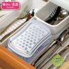 Shimomura Kogyo Ajii Shokubo ATT-744 Titanium Palm Grater, White