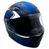 Typhoon Adult Full Face Motorcycle Helmet w/Drop Down Sun Shield