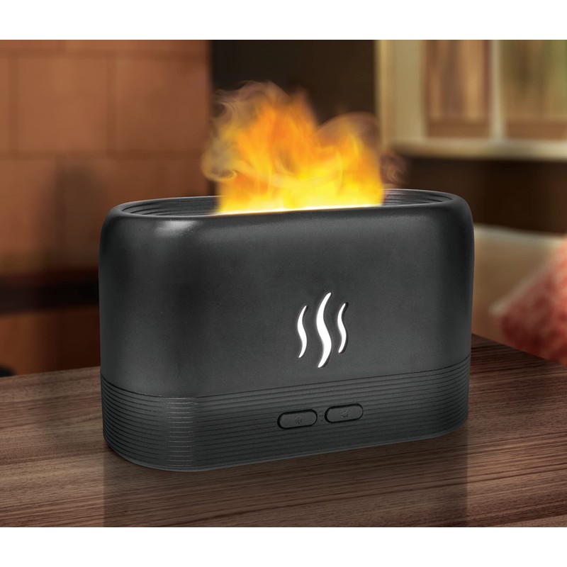 Humidy Flame by HY-IMPACT Noiseless Humidifier, Air Diffuser for Home