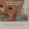 Suavinex Bonhomia Glass Baby Bottle with SX PRO Silicone Nipple,