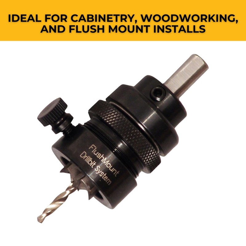 FastCap FD.DB.CB.9-16 Flush Mount Drill Bit System, FastCaps, PowerHead Screws