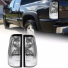 Mayello Clear Tail Lights Brake Lamps Pair For 2003-2006 Chevy