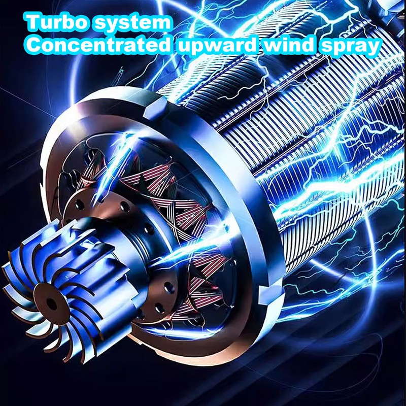 Waist Fan Professional 3 Speeds Wind Adjustable Long Endurance Silent