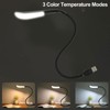 Cerioll USB Connection Reading Lamp, USB Gooseneck, 3 Colour Temperature