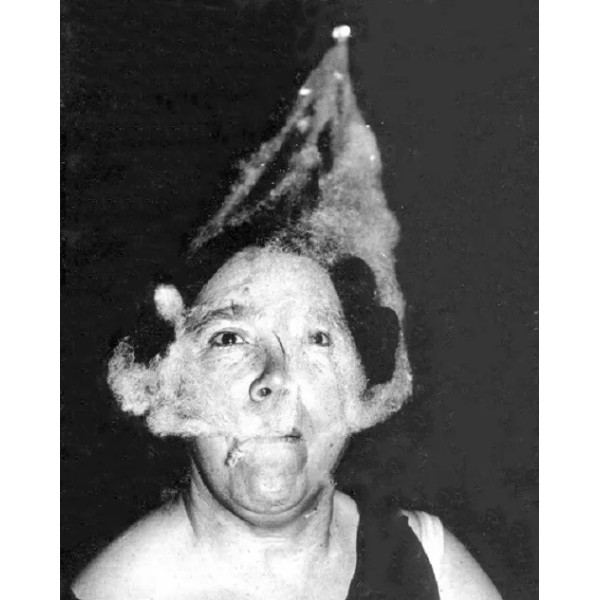 Ghost Communicator, Hunter Mary Marshall Seance Ectoplasm 8"x 10" Photo