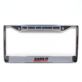 Case IH `for Those Who Demand More` License Plate Holder CA7381