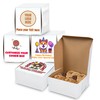 MT Products Custom Printed Bakery Boxes - 6" x 6"