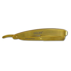 TAIZE - Straight Razor - Gold - 5''