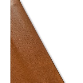 Natural Grain Cowhide Leather Skins (Cognac, 20 Square Feet (Full Side))