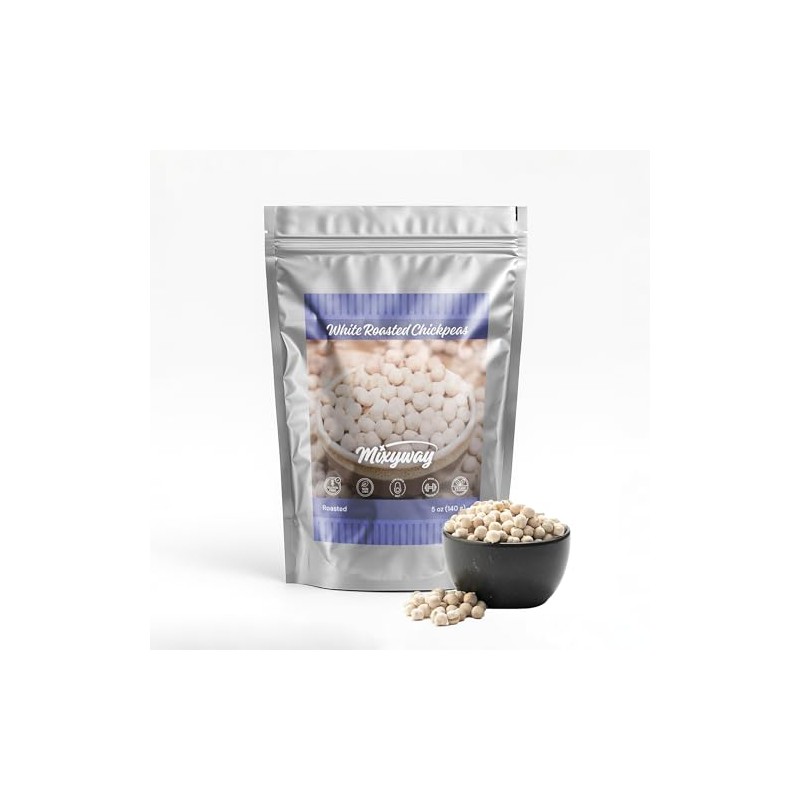 White Chickpeas (Garbanzo Beans) Gourmet Snacks – 5 OZ –