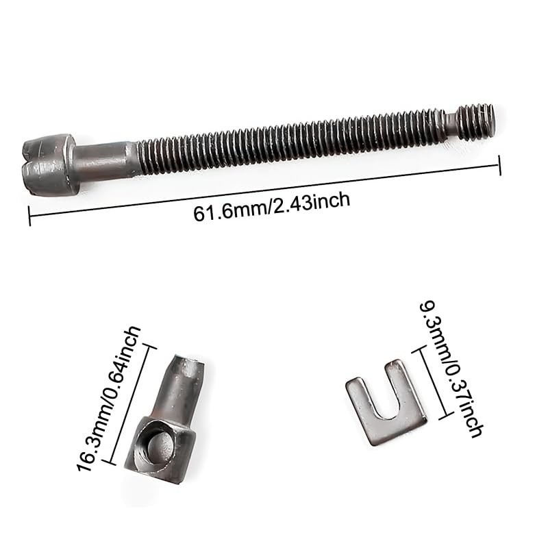 TorSor 5 Set Chainsaw Chain Adjuster Tensioner Screw Bolt Set