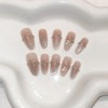 TENPAL Mermaid Cat Eye Press on Nails 10Pcs Kit,Medium Almond