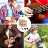 2 Sets Nylon Ukulele Strings with 4 Felt Picks Replacement