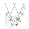 BOHJPIS 2 Pcs Gifts for Women Friendship Necklace Set Gifts