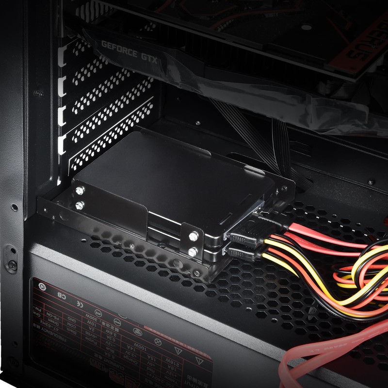 ELUTENG SSD Mounting Frame for 2 x 2.5 Inch to