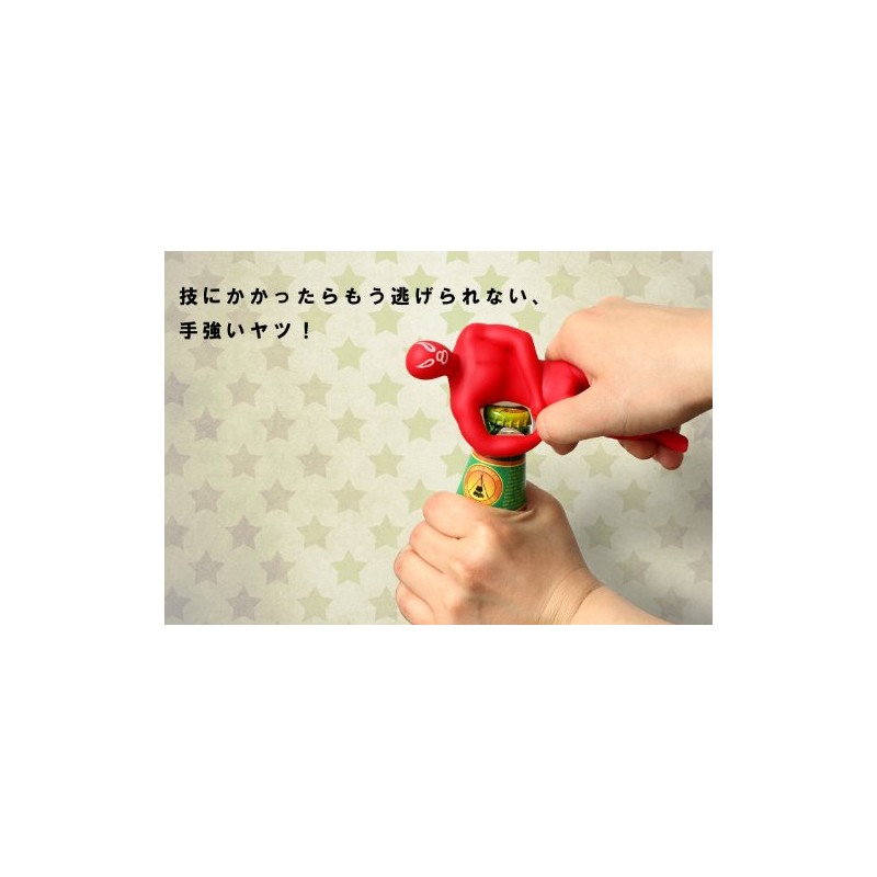 Lucha Libre Bottle Opener [Bottle Opener] Luchador Bottle Openers [su-purekkusu/Red]