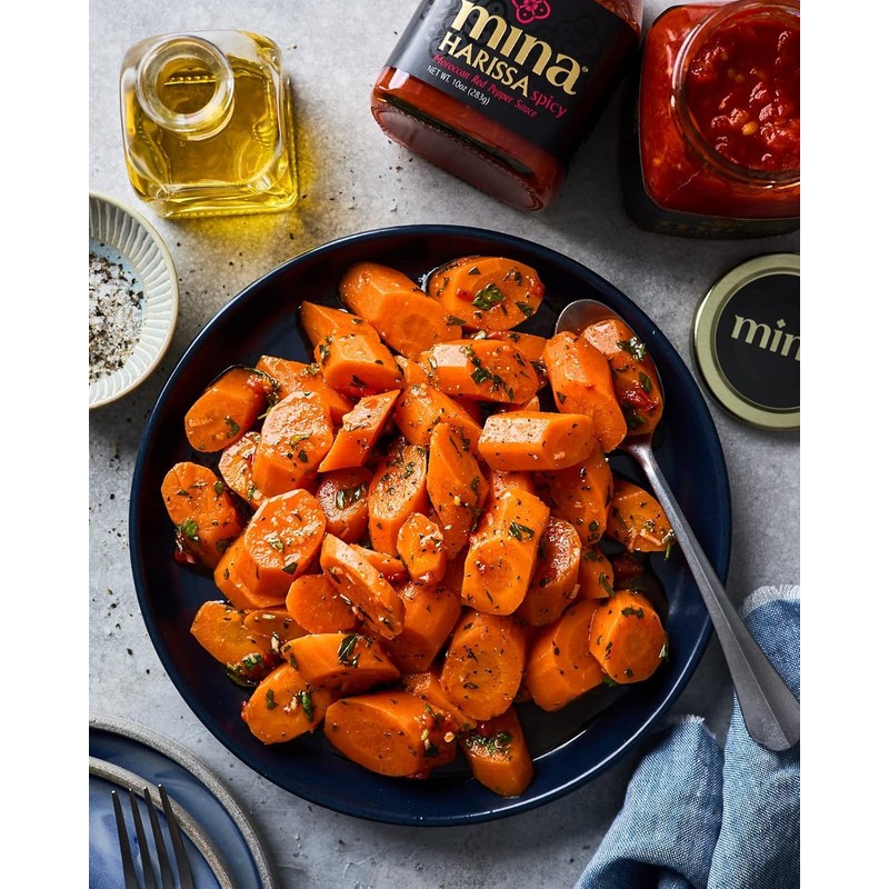 Mina Sauce Harissa Spicy, 10 oz