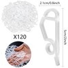 Booaee Pack of 120 Christmas Light Clips, Christmas Light Clip,